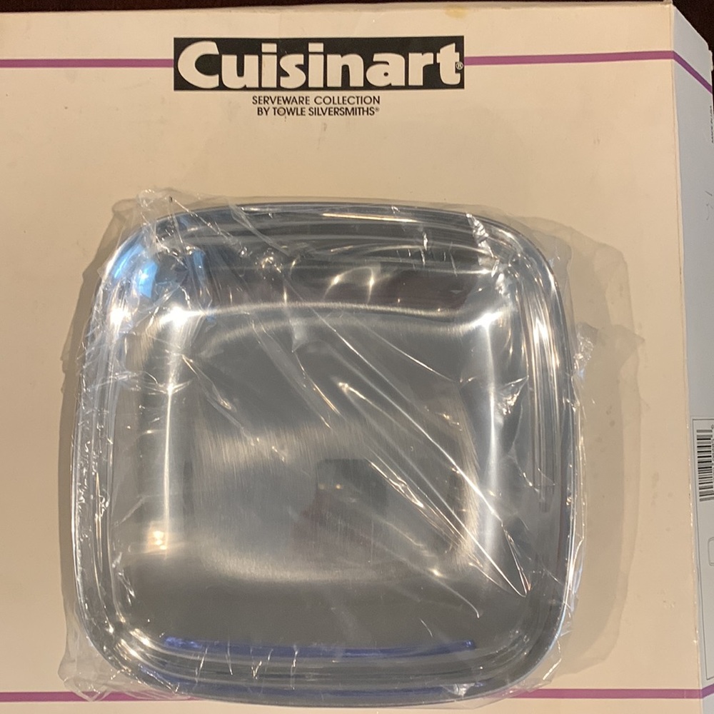 Cuisinart Towle Silver Square 8” dish